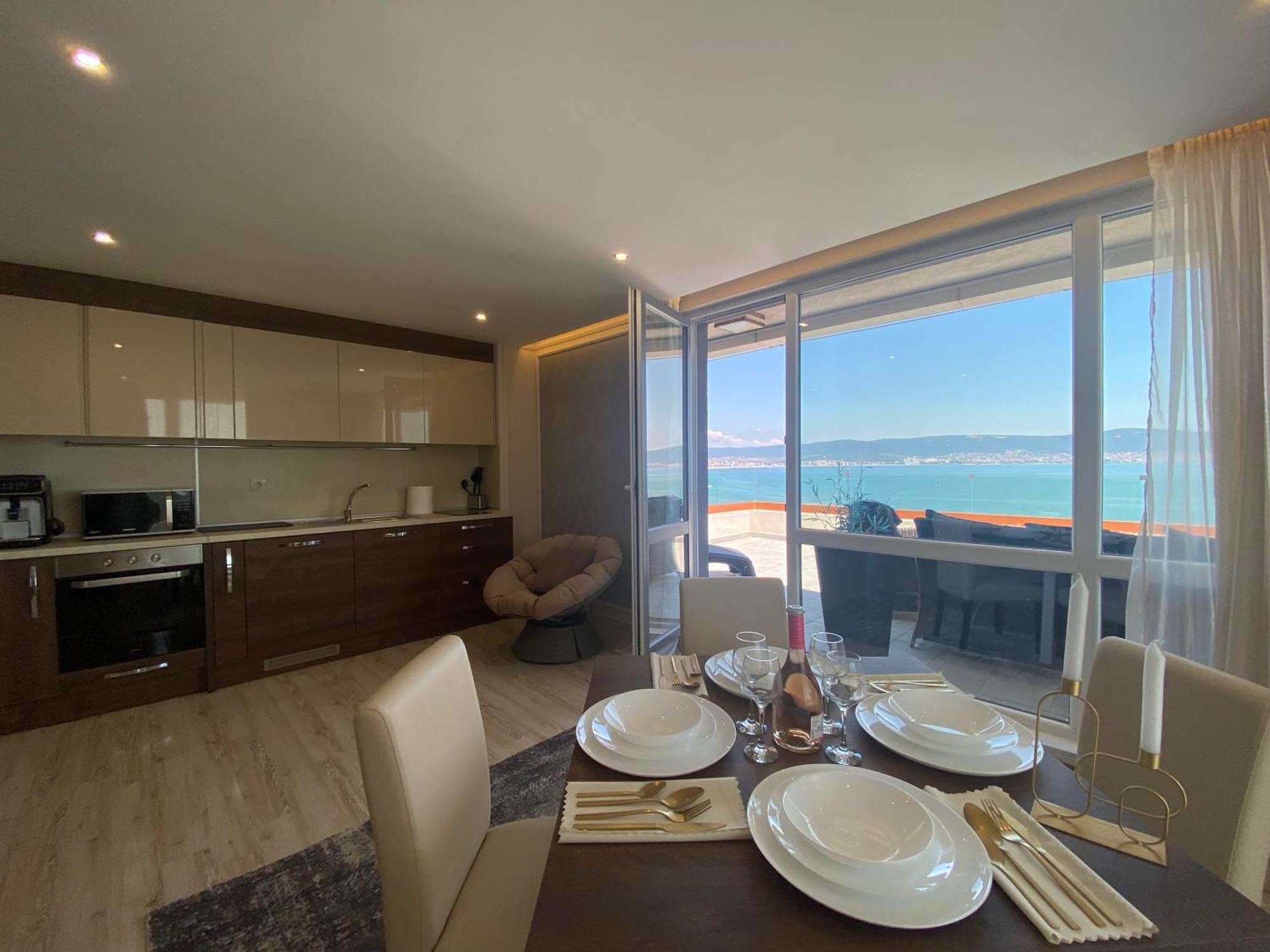 Paradiso 'В' 607 Large Luxury Apartment Nesebar Eksteriør bilde